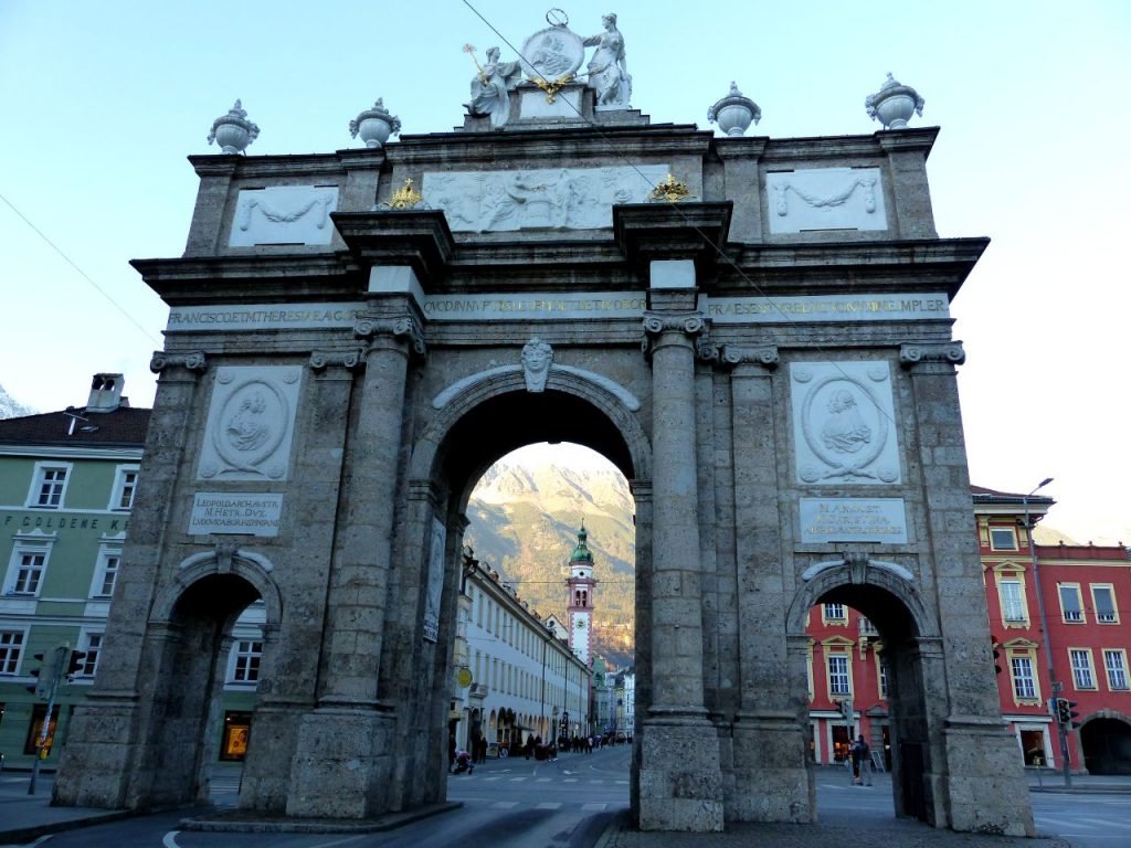 Triumphal Arch in Innsbruck