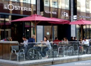 L'Osteria, one of the best Innsbruck restaurants for pizza.
