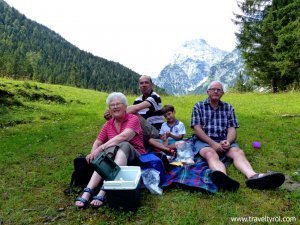 Picnic near Gramai Alm