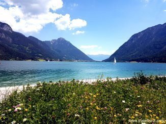 Lake Achensee in Austria.