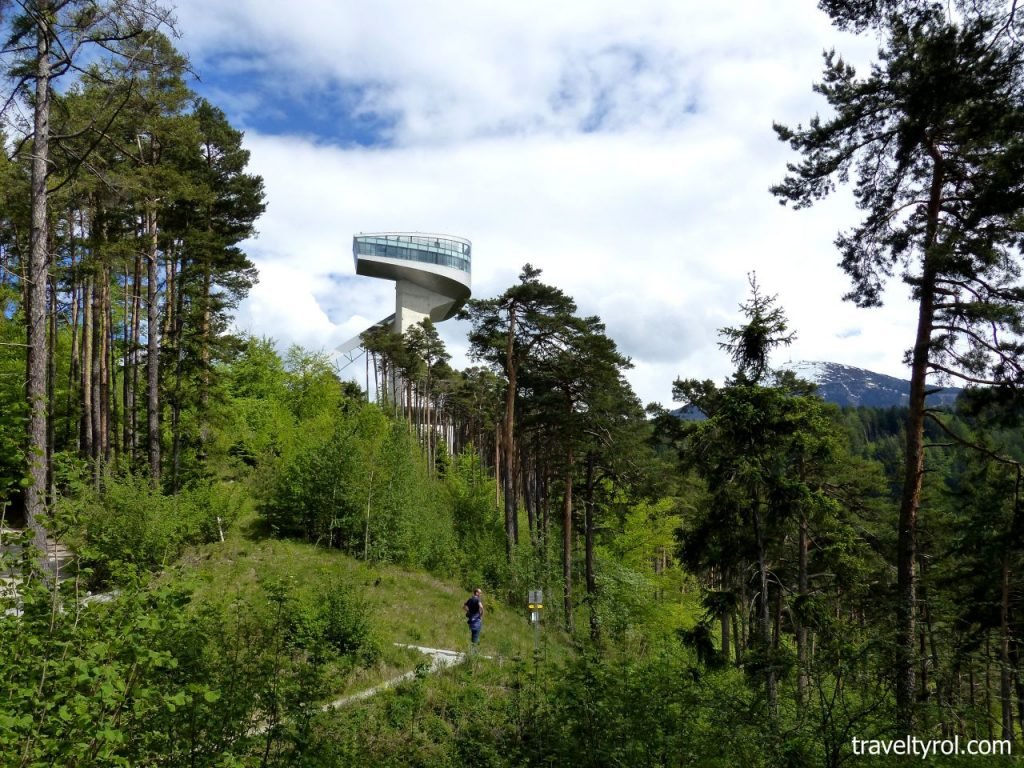 Bergisel ski jump in Innsbruck.