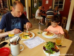 White Horse Saloon Camping Aufenfeld, Zillertal, Austria.