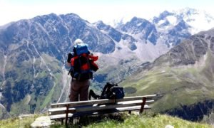 Top of Wasserfall Weg, Stubai Höhenweg.