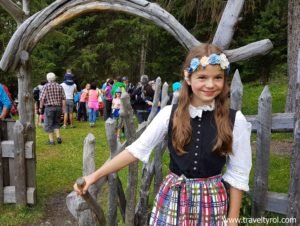 Start of Tulfes Märchenwanderung 2017.