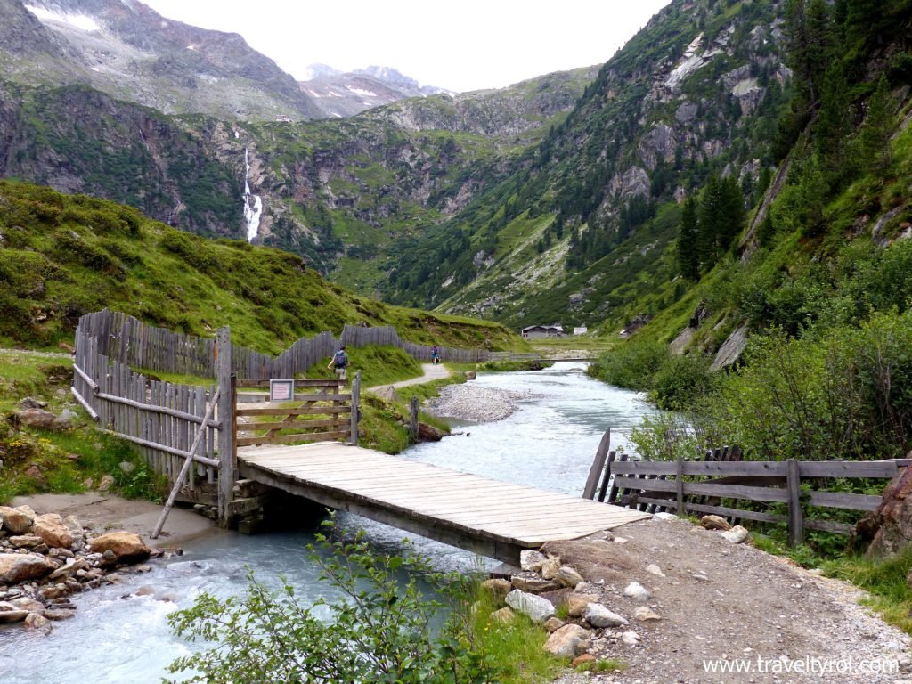 Sulzenegg on the Wilde Wasser Weg in Austria.