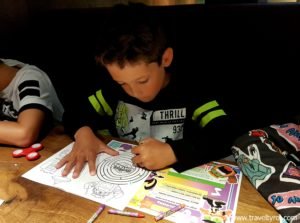 Hard Rock Cafe Innsbruck kids' activity book.
