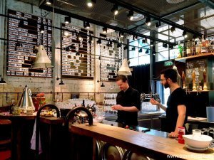 Raschhofer bar in Soulkitchen Innsbruck.