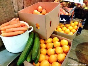Fruit and veg for smoothies at Soulkitchen Innsbruck.