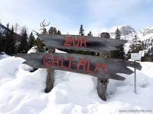 Galtalm sign Schlick 2000