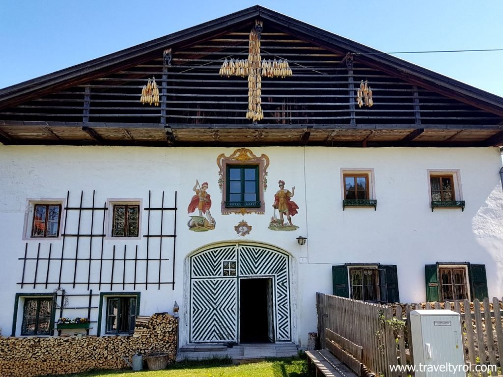 Traditional Tyrolean farmstead.