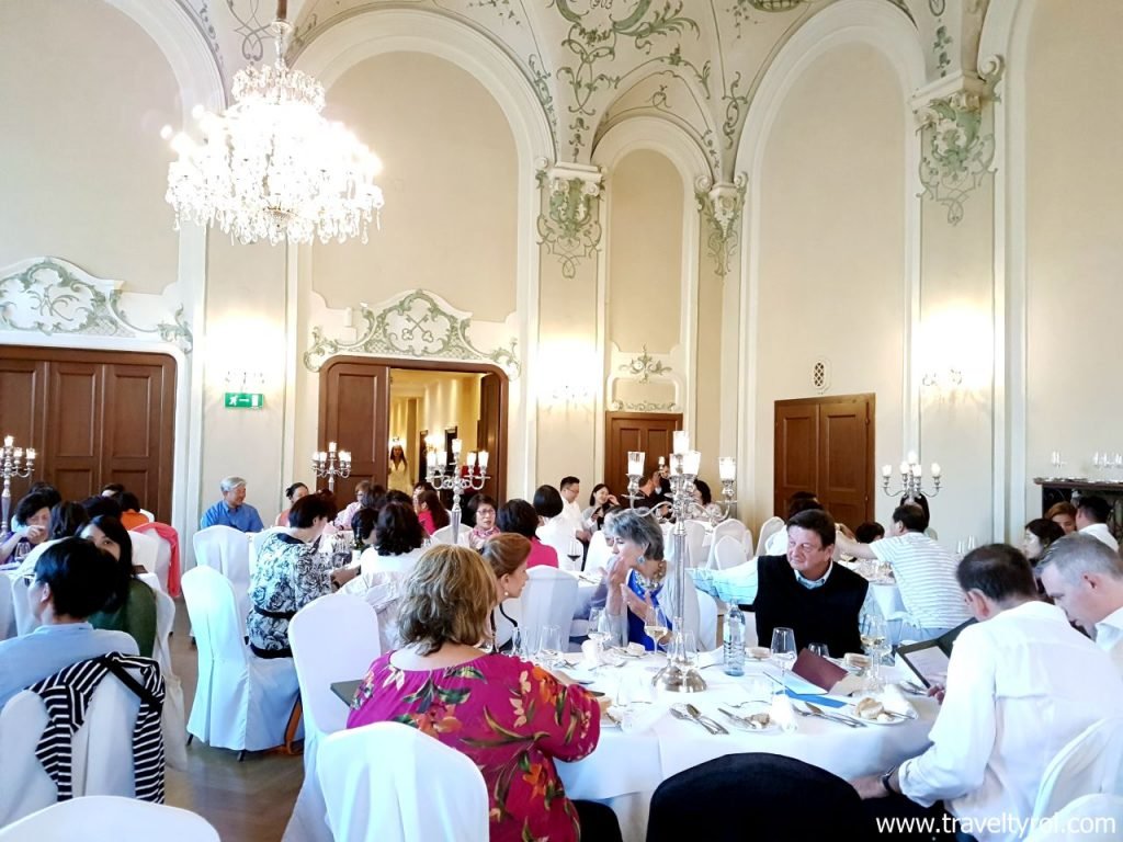 Baroque Hall Stiftskeller St Peter.