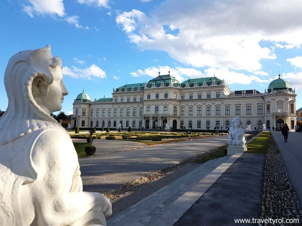 Belvedere Palace Vienna © Travel Tyrol.