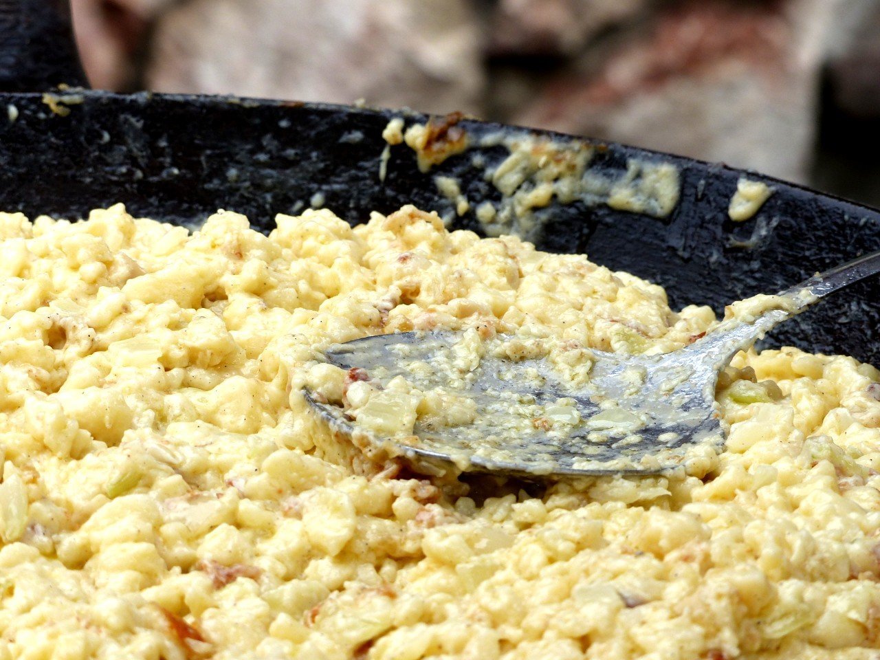 Käsespätzle is a great traditional Austrian food.