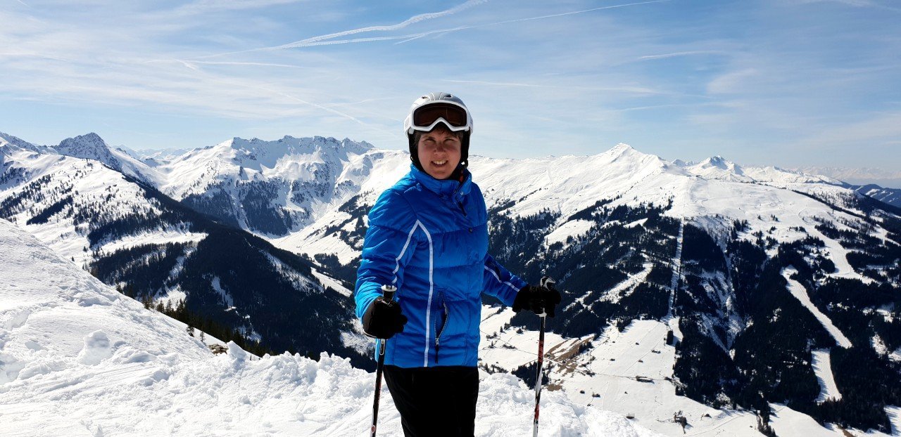 Wildschönau ski area views.