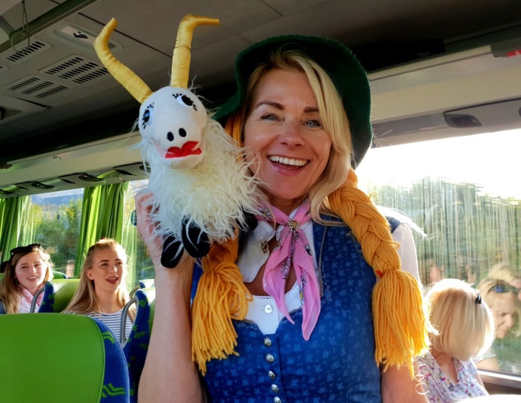Sound of Music tour guide.