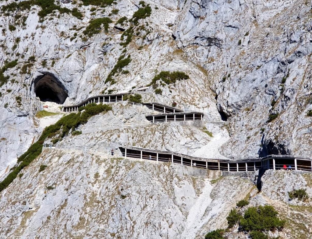 Trail to Werfen Ice Caves
