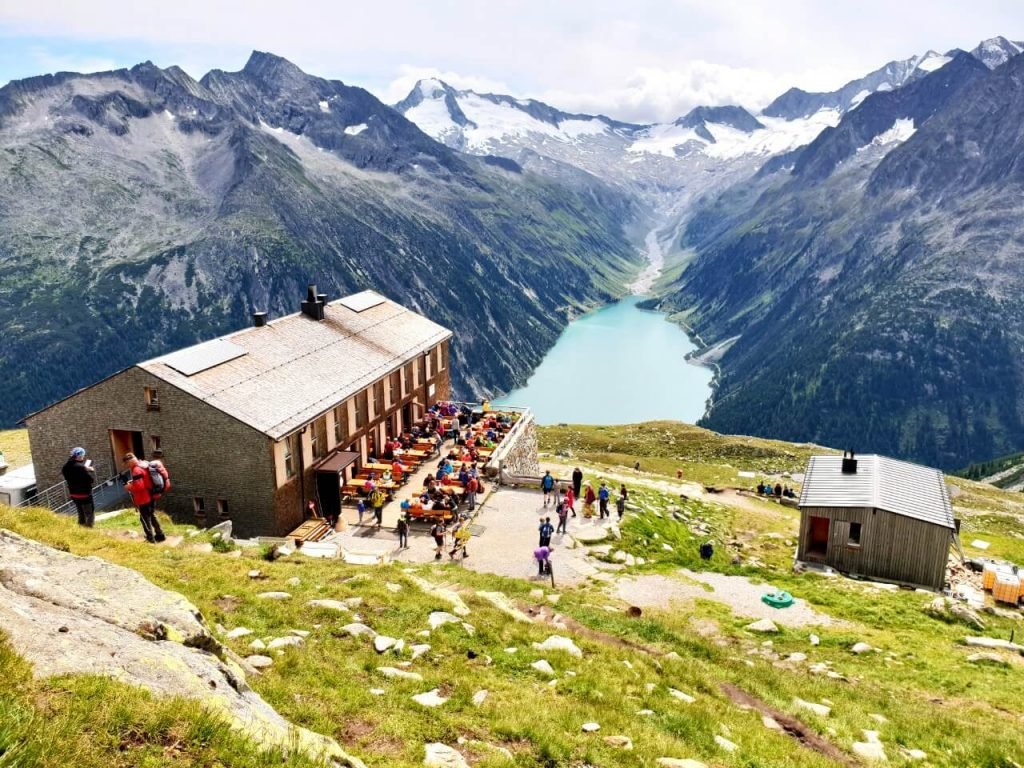 View of Olperer Hut