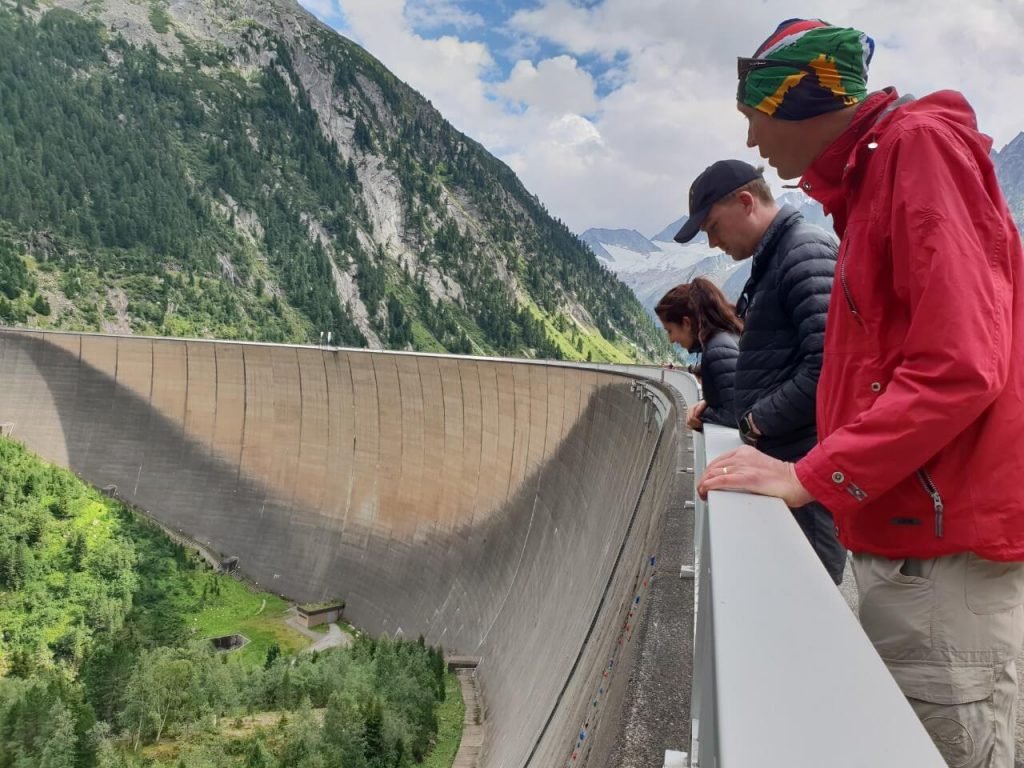 Schlegeis Dam Wall