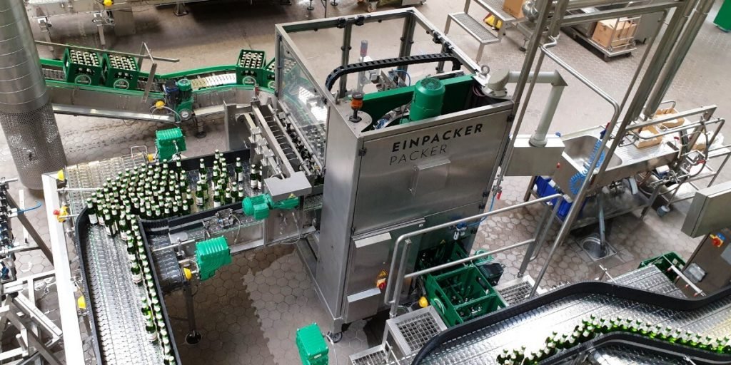 Zillertal Bier bottling plant.