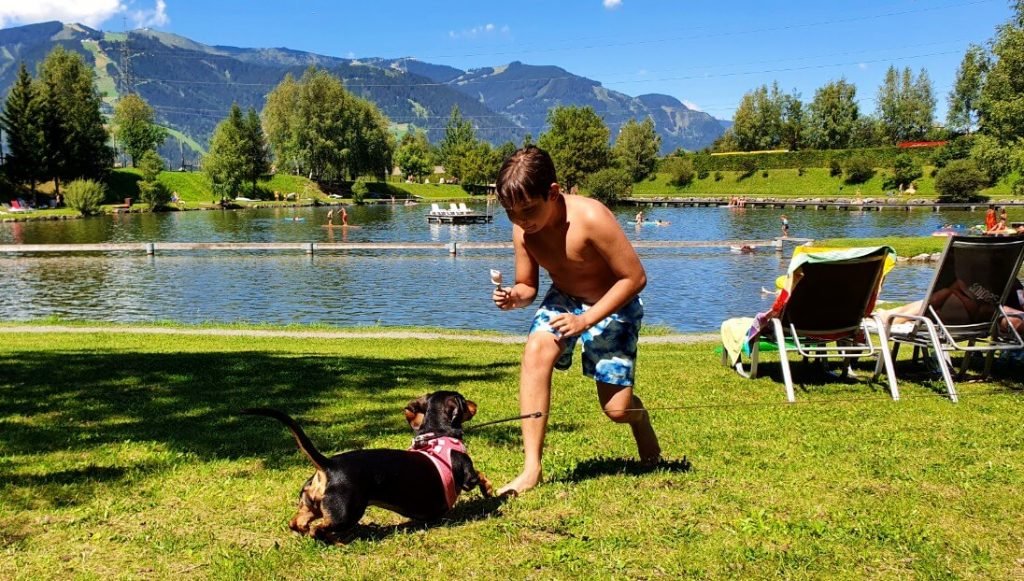 Zell am See swimming