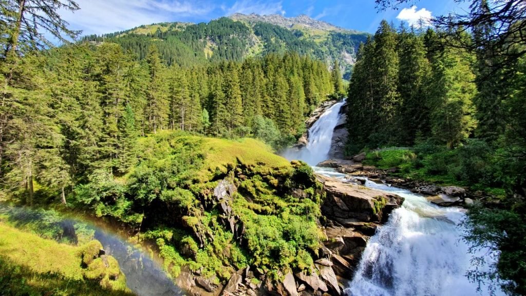 Krimml Waterfalls in Austria