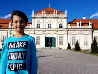 Belvedere Vienna with kids