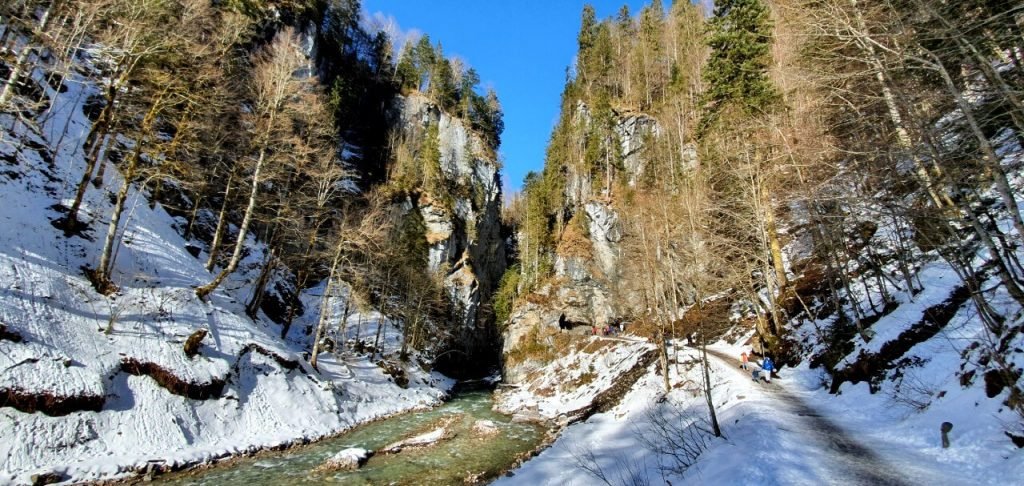End of the Partnach Gorge hike.