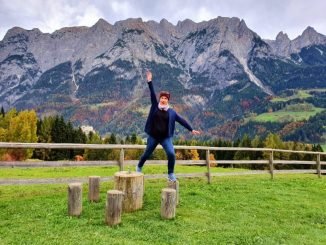 Pictures on the Sound of Music Meadow.