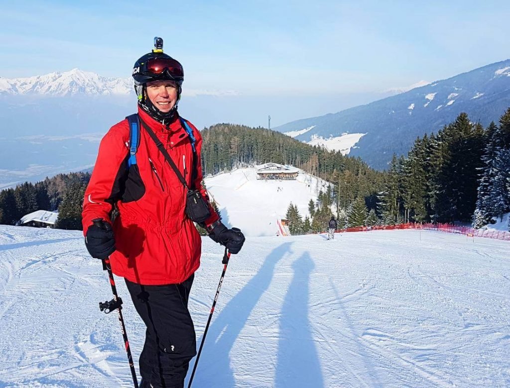 Glungezer ski runs.