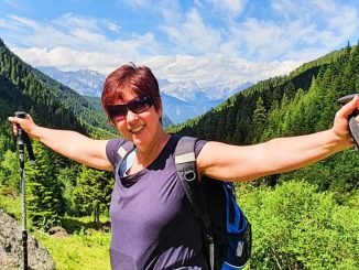 Hiking in Austria.