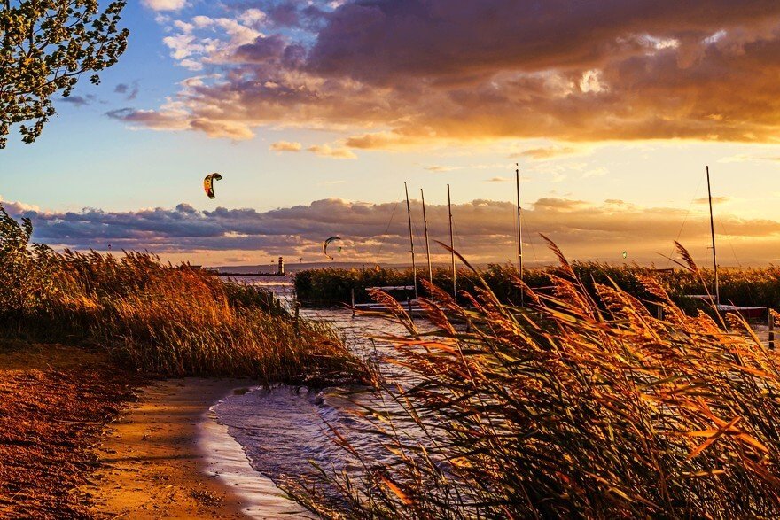 Lake Neusiedl Austria